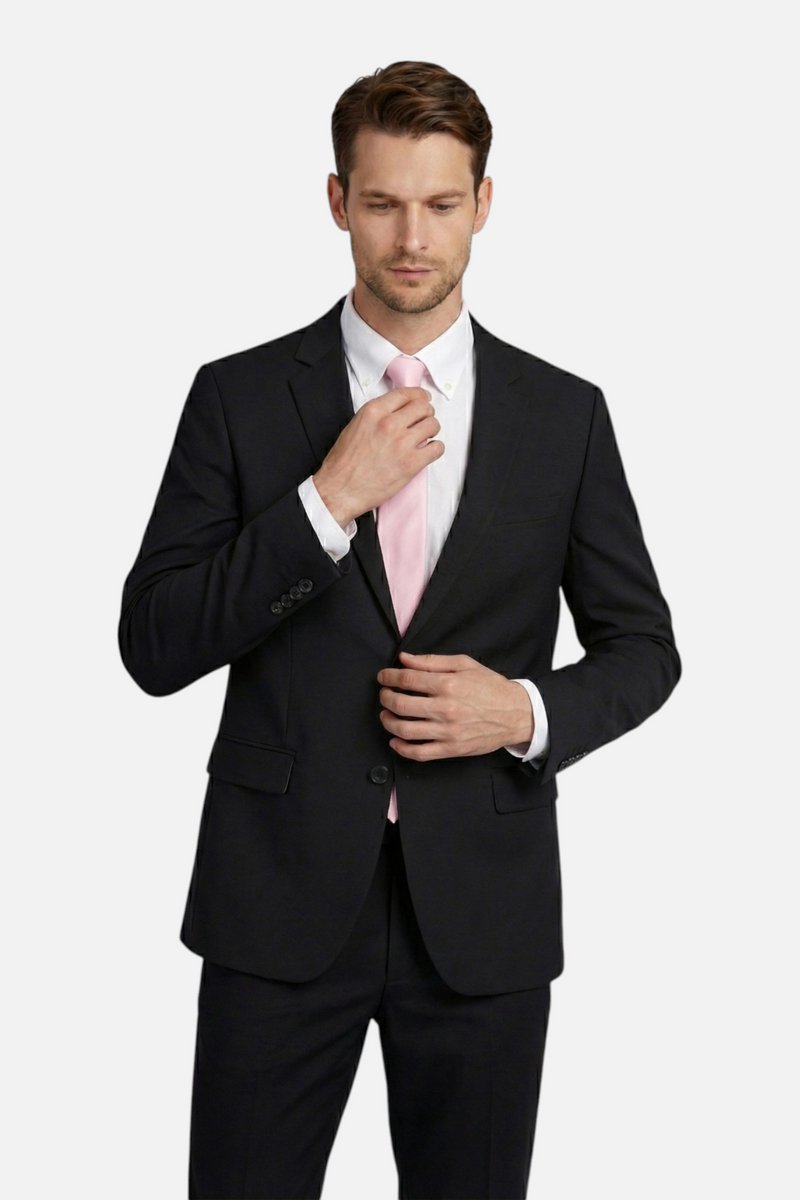 GENTS - Colbert / blazer heren blend - Polyblend - Zwart - Maat 42/XS
