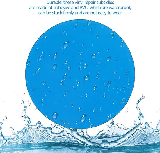 Reparatiestickers Set - Waterdicht Plakband - Lekkages Dichten - Zelfklevend PVC - 16x8 cm - Transparant — afbeelding 4
