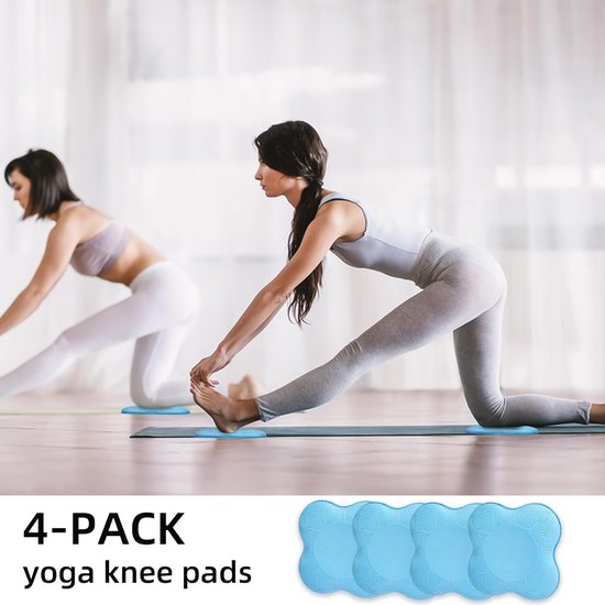 2 packs Yoga Knie Pad Kussen Extra Dik voor Knieën Ellebogen Pols Handen Hoofd Foam Pilates Knielpad Yoga Kniekussen Dikke Oefenpads voor Knieën Ellebogen Pols Handen Hoofd Foam Pilates — afbeelding 2