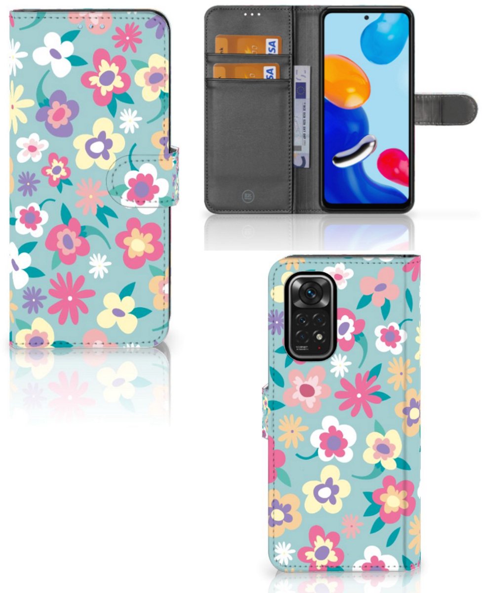 Xiaomi Redmi Note 11/11S Hoesje Flower Power