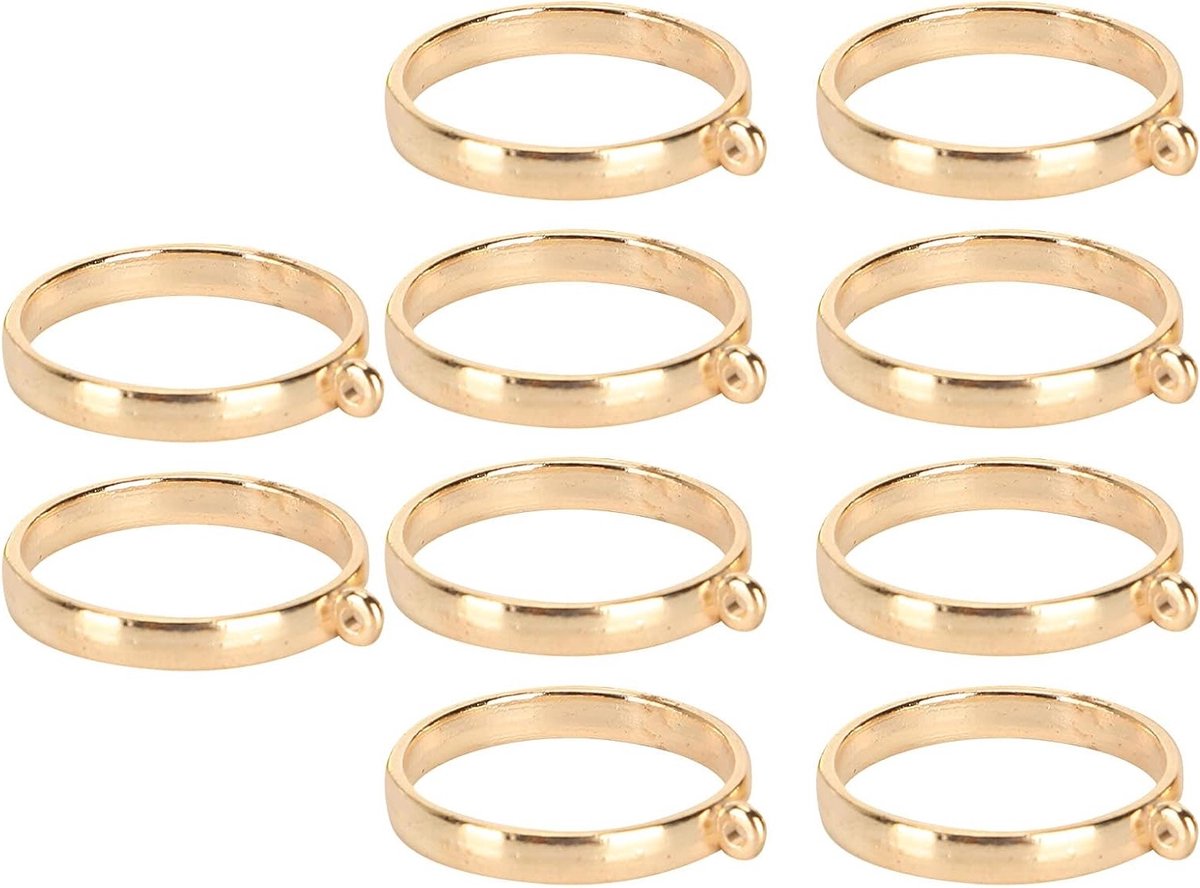 Ronde open achterkant bezel hangers, 10 stuks, voor het maken van sieraden en ambachtelijke projecten, DIY accessoires en materialen