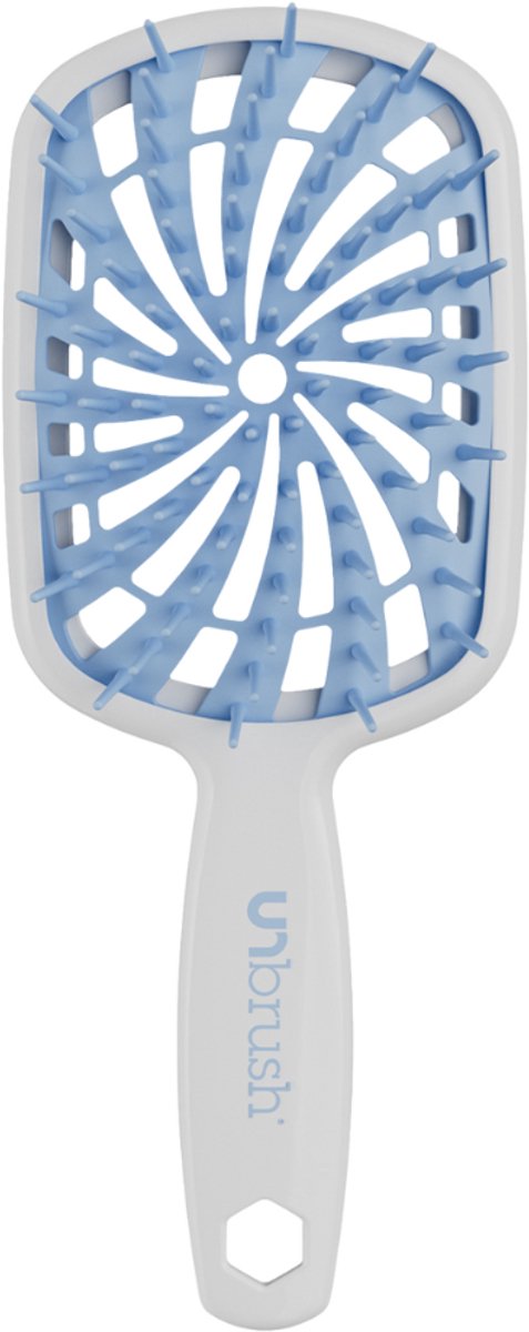 UNbrush Detangling Hair Brush Plus White Cotton Candy