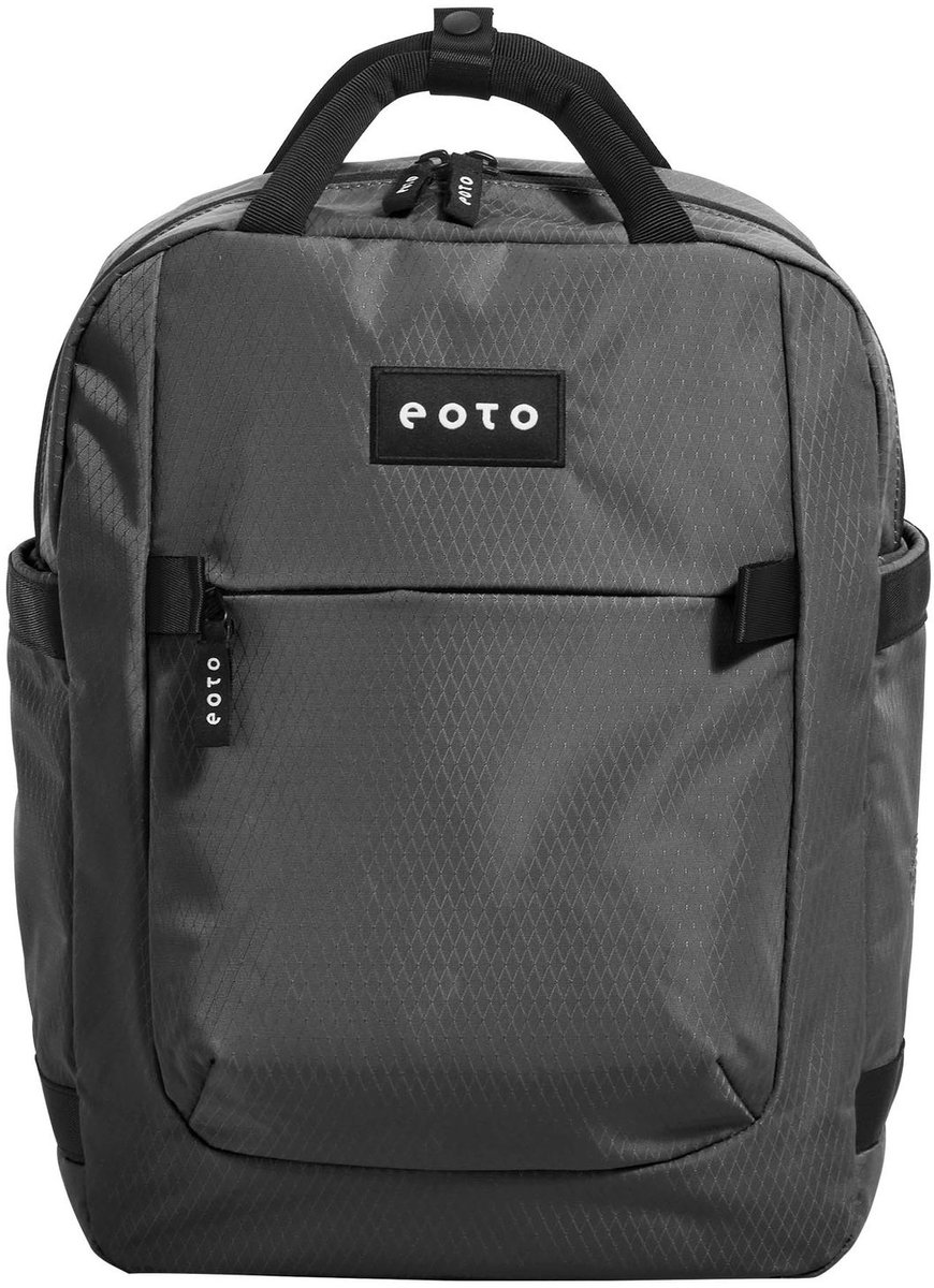 eoto schoolrugzak rugzak met laptopvak Small16 Backpack 16L Stone Grey grijs