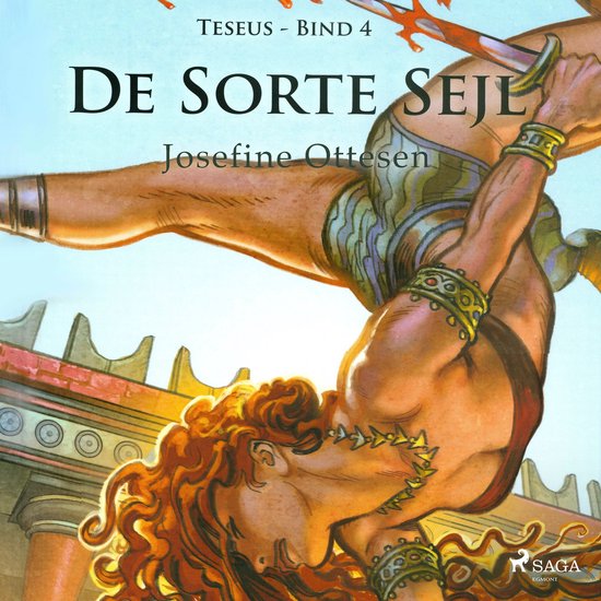 Teseus 4. De sorte sejl - cover