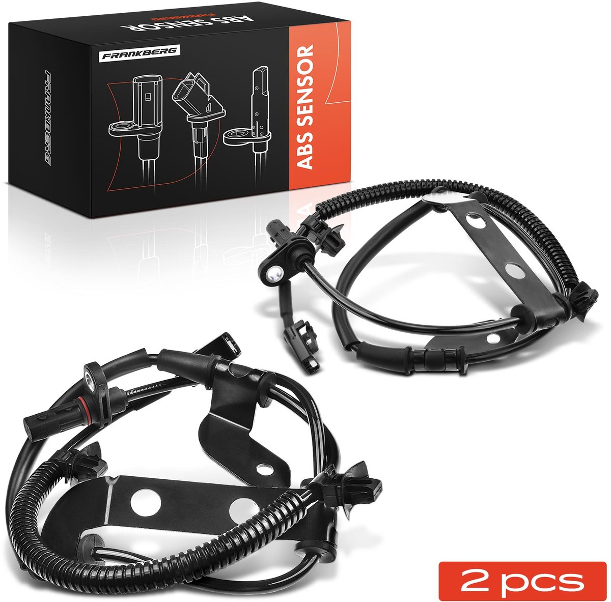 Frankberg 2x ABS Sensor Achteras voor Hyundai i30 FD KIA Cee'D Pro ED