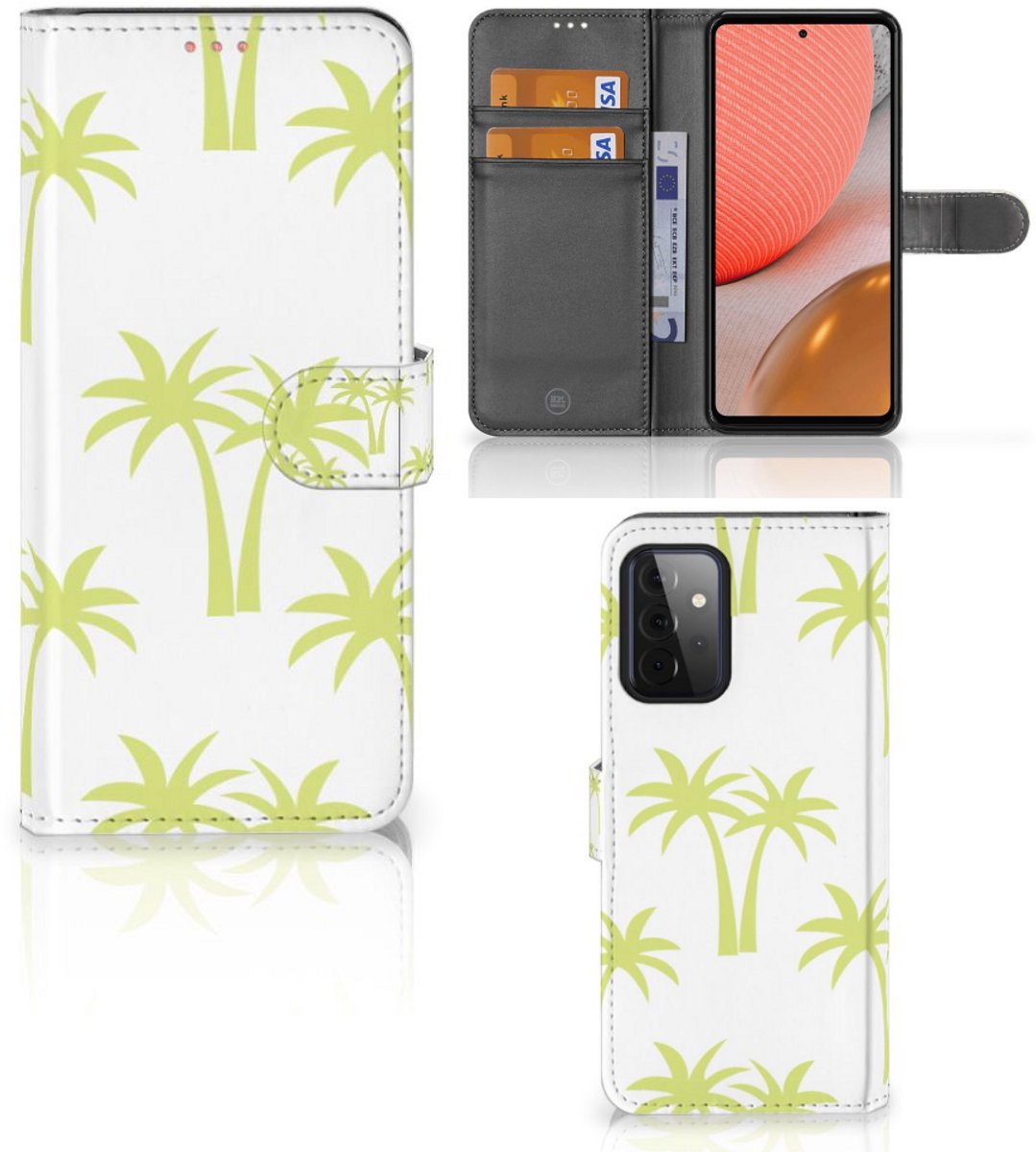 Samsung Galaxy A72 Hoesje Palmtrees
