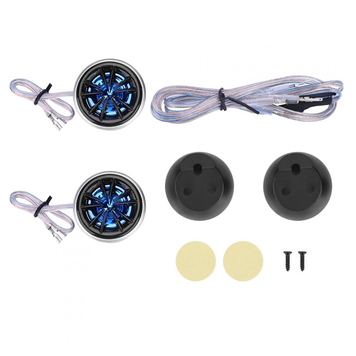 Cosensi - Car Tweeter Speaker - Auto luidsprekers - Super krachtig geluid - 25 Millimeter - Dome tweeter - Geschikt voor alle auto audio systemen -...