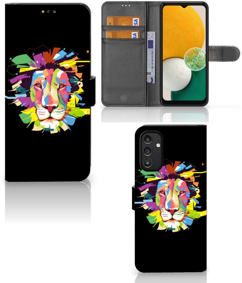 Samsung Galaxy A14 5G Leuk Hoesje Lion Color