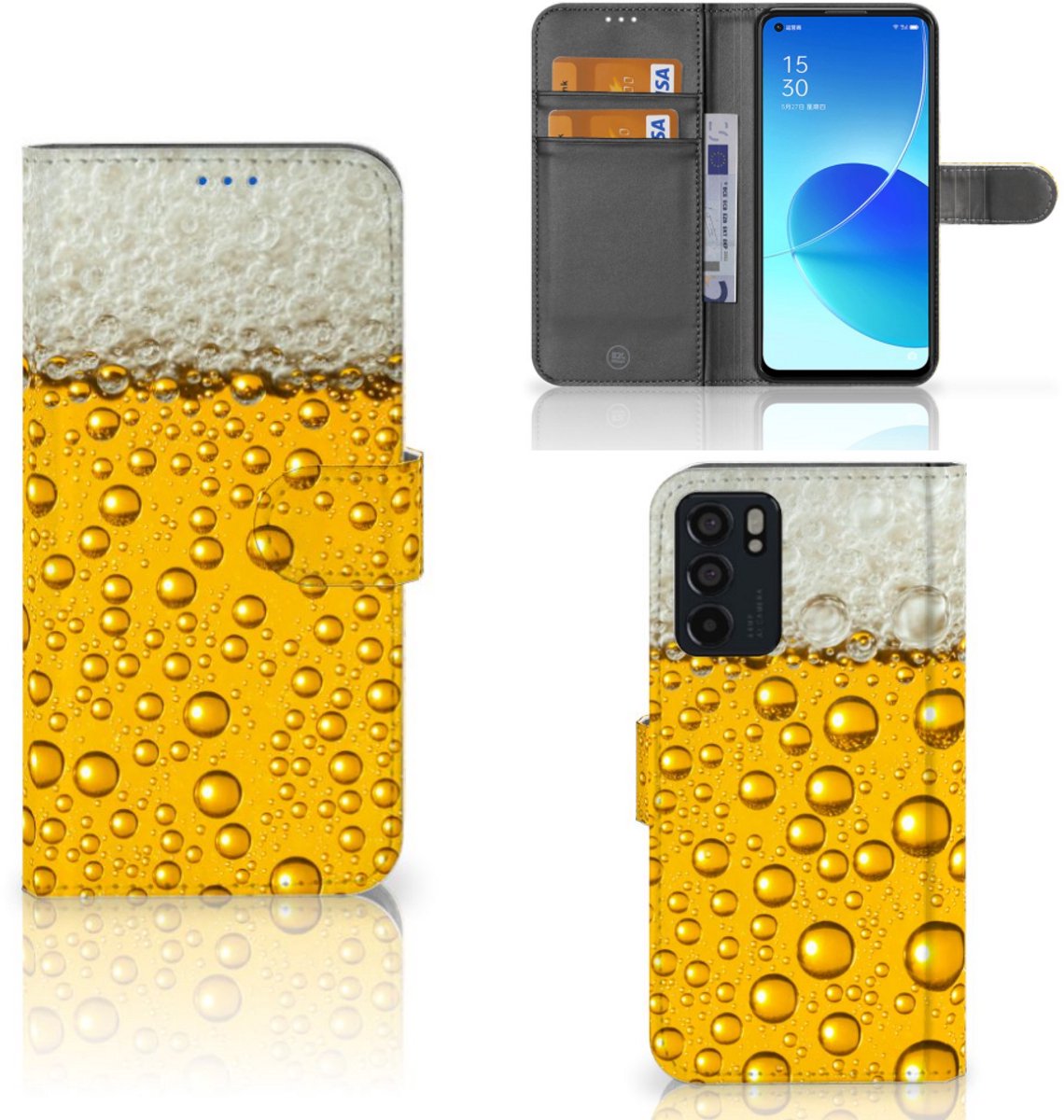 OPPO Reno6 5G Book Cover Bier