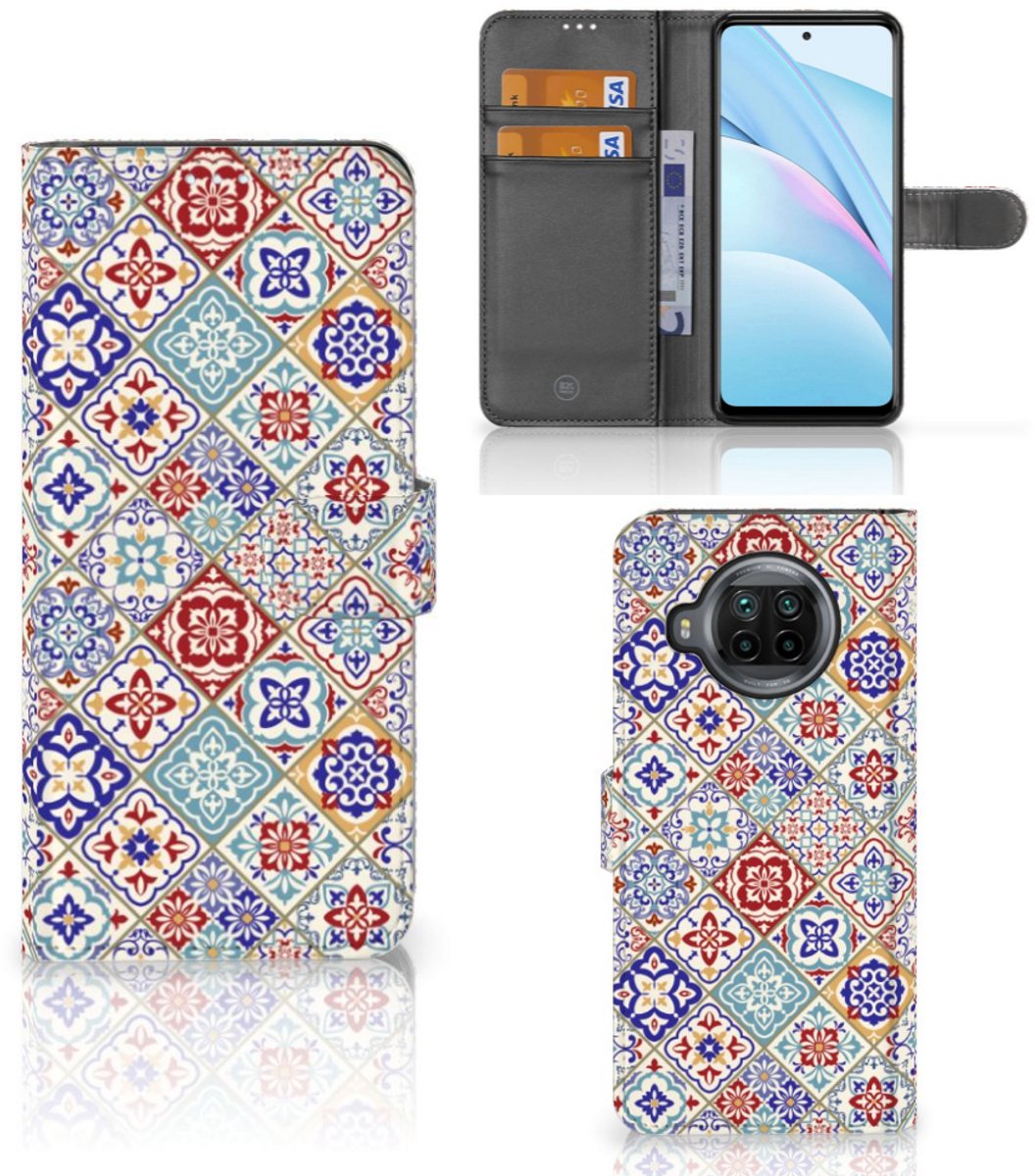 Xiaomi Mi 10T Lite Bookcase Tiles Color