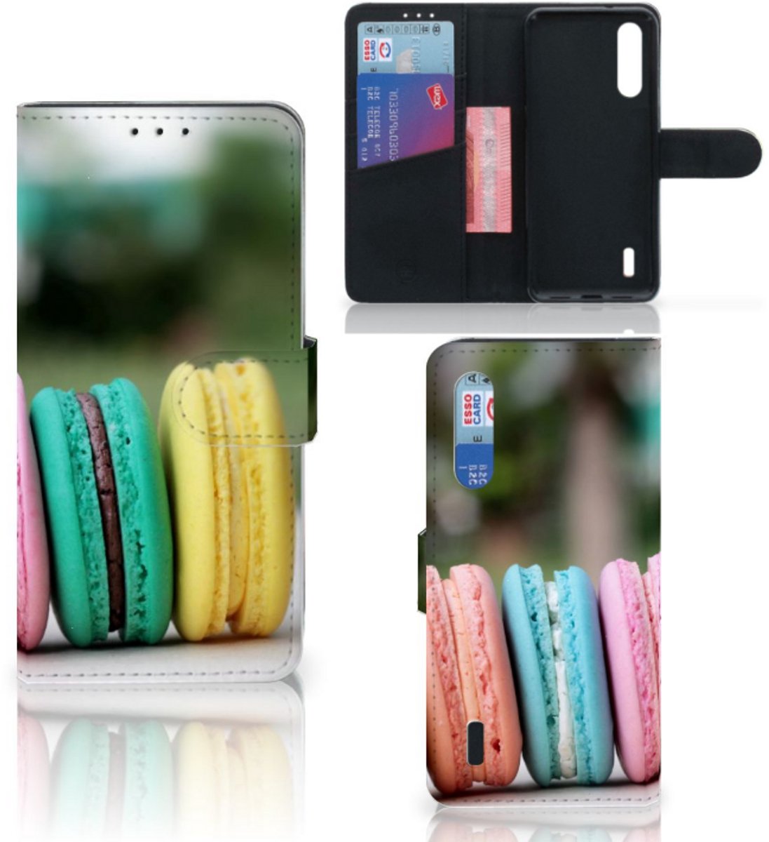 Xiaomi Mi 9 Lite Book Cover Macarons