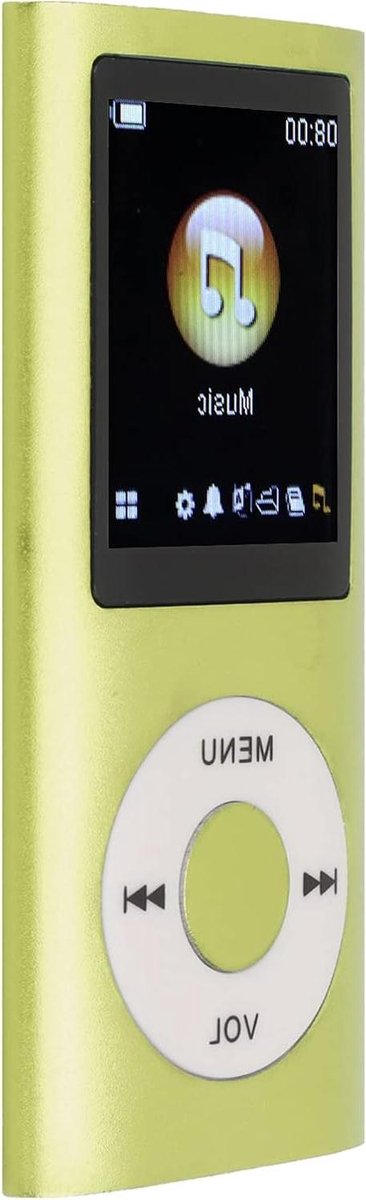 MP3 Speler - Muziekspeler Digitale Audio - Muziek Luisteren Onderweg - Hoge Geluidskwaliteit - 1.8 Inch LCD Scherm - Groen