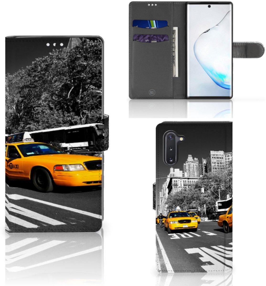 Samsung Galaxy Note 10 Flip Cover New York Taxi