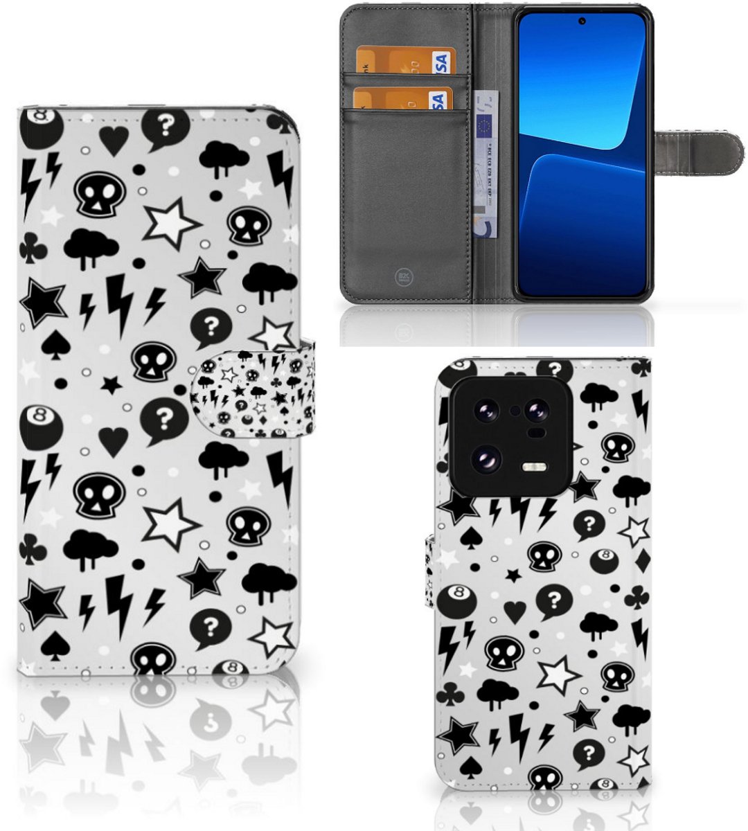 Telefoonhoesje met Naam Xiaomi 13 Pro Silver Punk