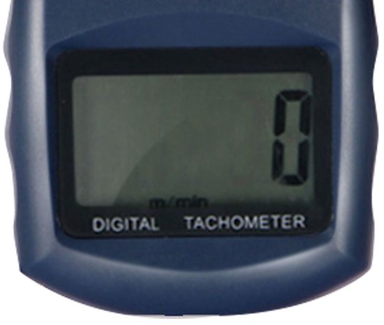 Digitale Toerentalmeter - RPM Meter Contactloos - Motor Snelheid Meten - Groot Meetbereik - 99999 tpm - Grijs — afbeelding 4
