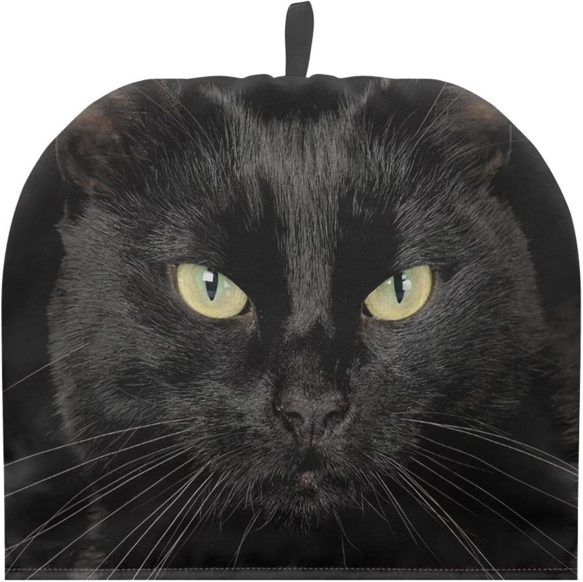 Theepot Warmer - Thee Cozies - Thee Warm Houden - Stofbeschermer - 33 x 26.5 cm - Zwarte Kat