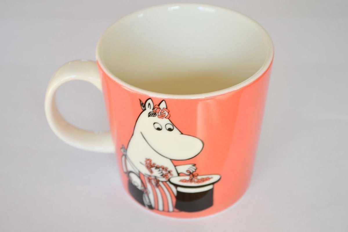 Moomin Mok - Koffie Beker - Thee Drinken - Uniek Bessen Ontwerp - 250ml - Rood