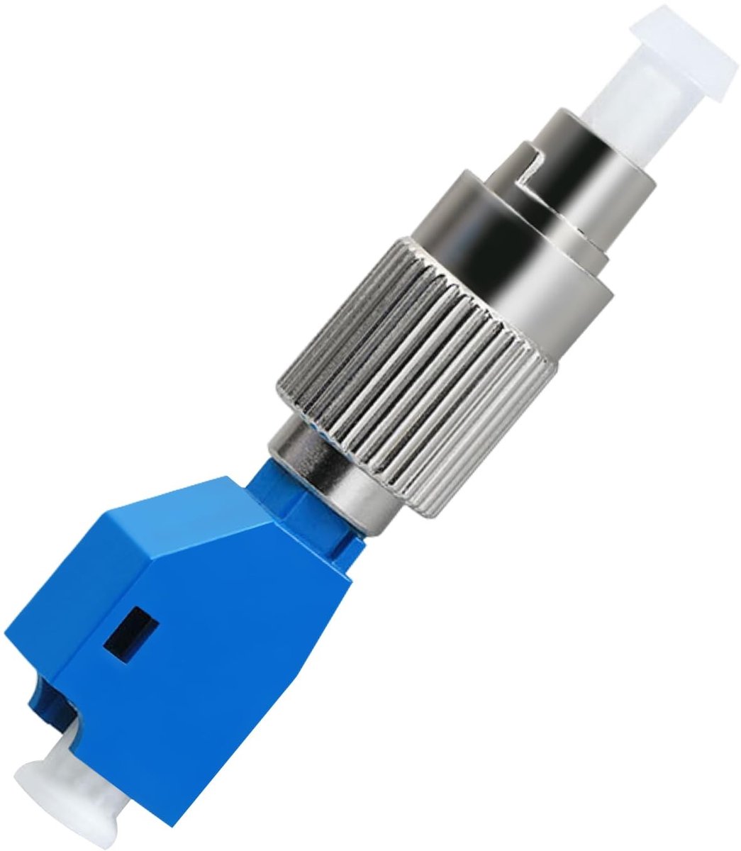 QIANRENON FC naar LC Monomode Fiber Optic Adapter SM 9/125μm