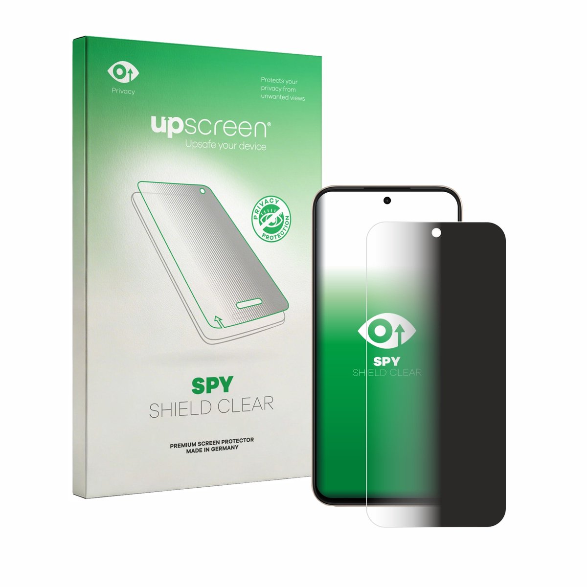upscreen - privacy screenprotector voor Oppo A6t - Folie Beschermfolie Blauwlichtfilter