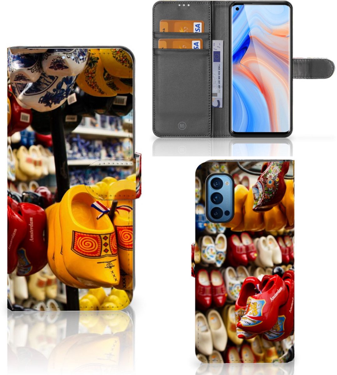 OPPO Reno 4 Pro 5G Flip Cover Klompen