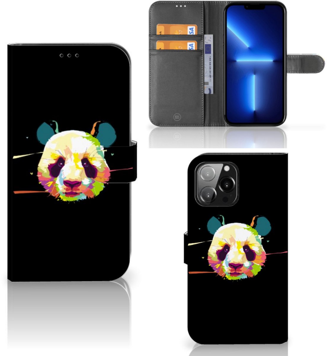 iPhone 13 Pro Max Leuk Hoesje Panda Color