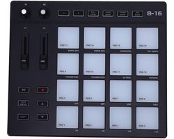 Beat Maker - Muziek Controller - Muziek Produceren - 16 Verlichte Pads - 30 x 24 x 10 cm - Zwart