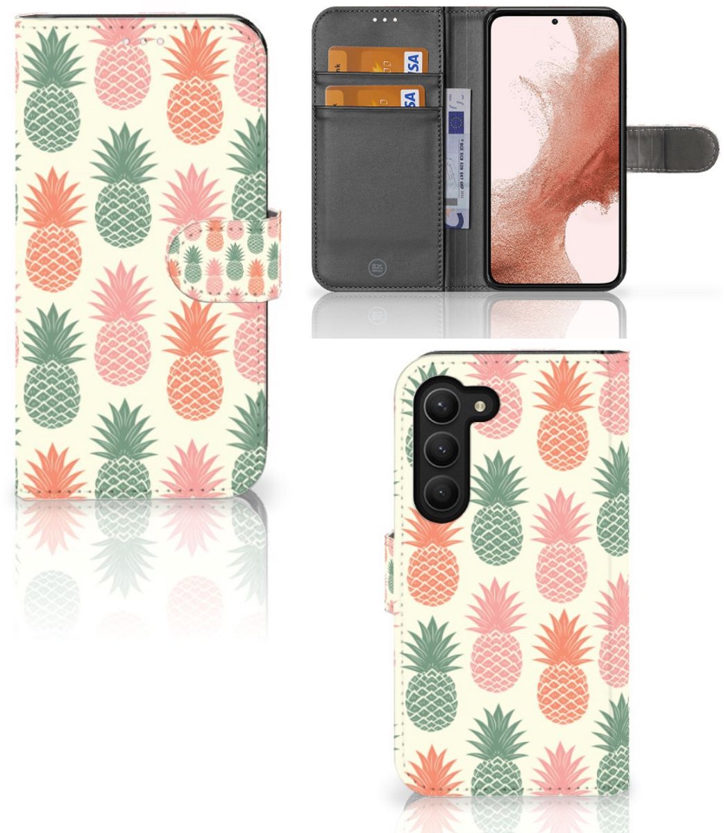 Samsung Galaxy S23 Book Cover Ananas