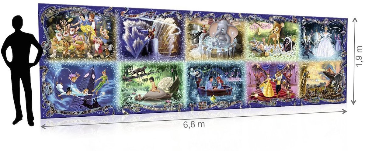 Ravensburger puzzel Een onvergetelijk Disney moment - Legpuzzel - 40000 stukjes — afbeelding 6