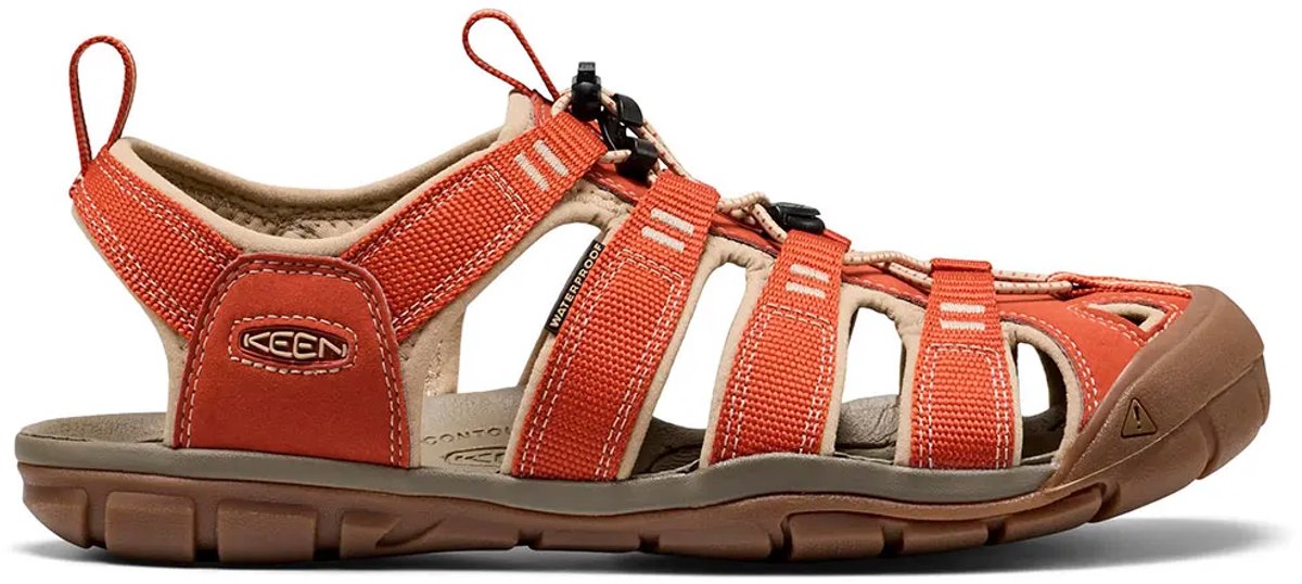 Keen Clearwater Cnx Sandalen Man Burnt Brick / Safari