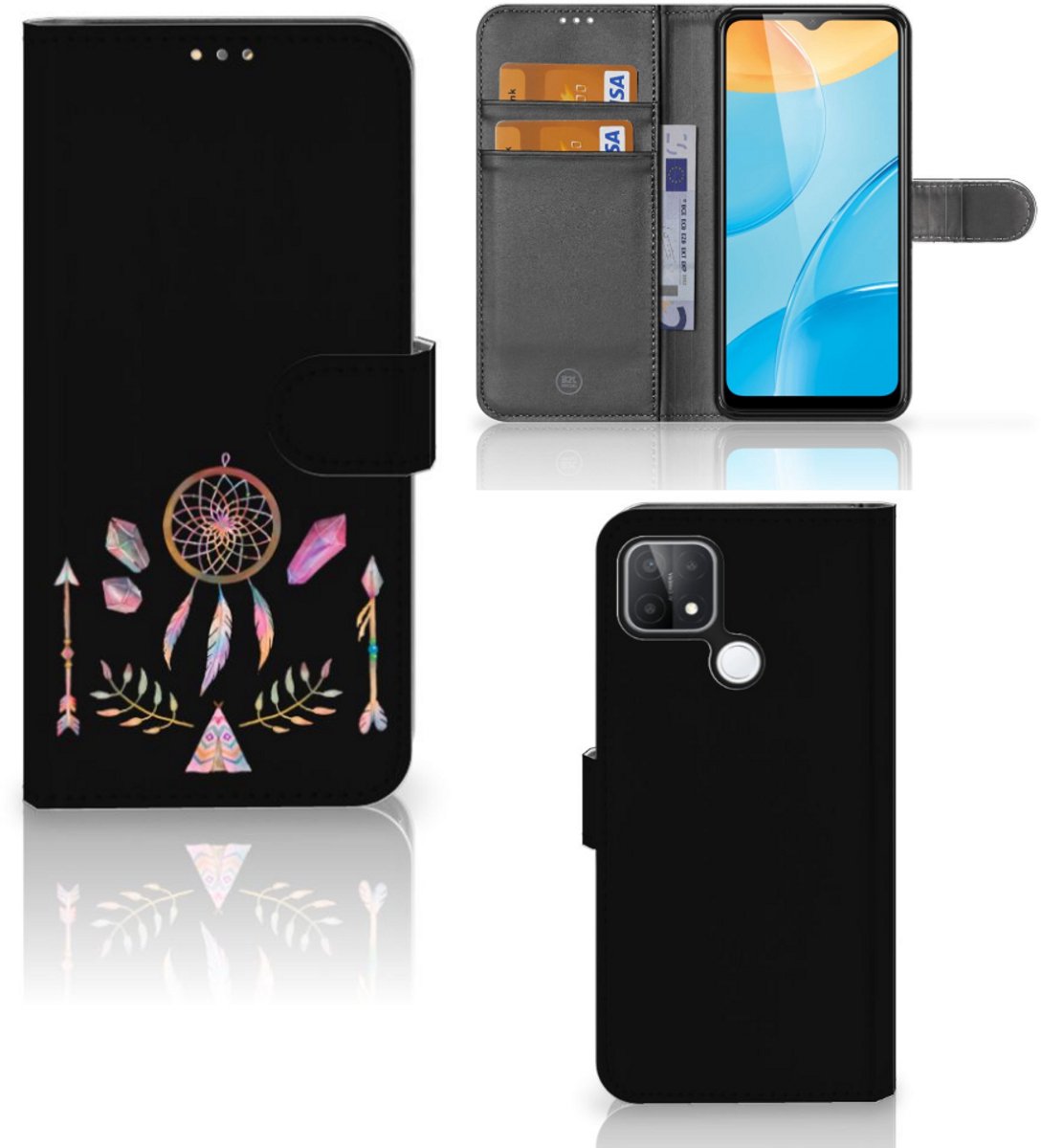 OPPO A15 Leuk Hoesje Boho Dreamcatcher