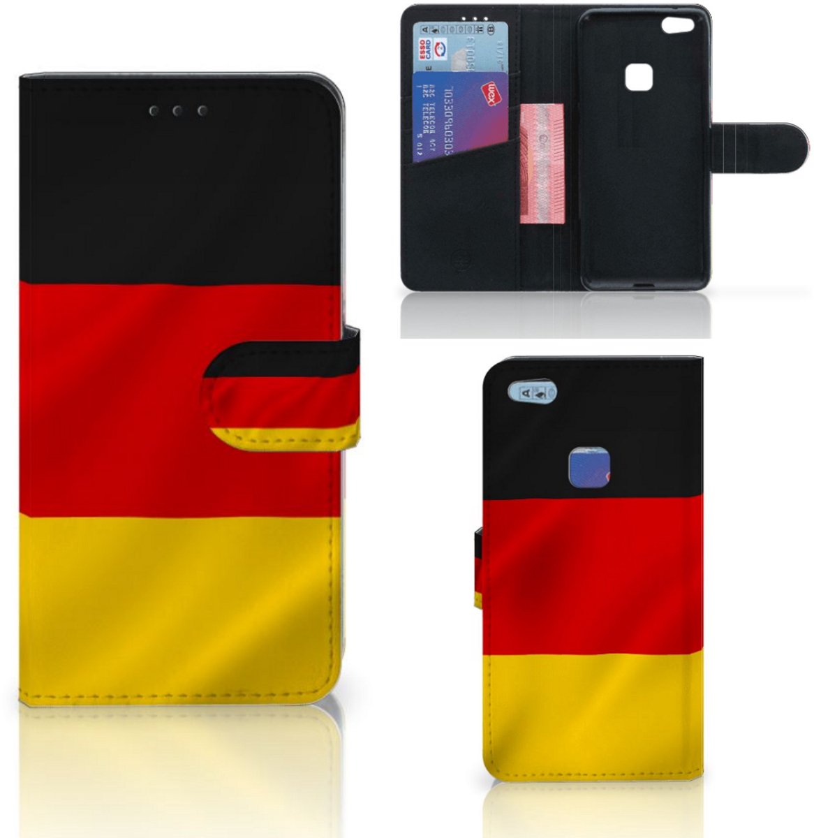 Huawei P10 Lite Bookstyle Case Duitsland