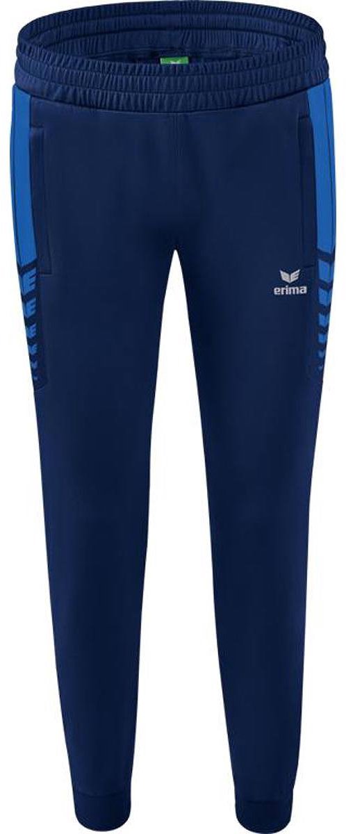Erima Six Wings Presentatiebroek Kinderen - New Navy / New Royal | Maat: 128