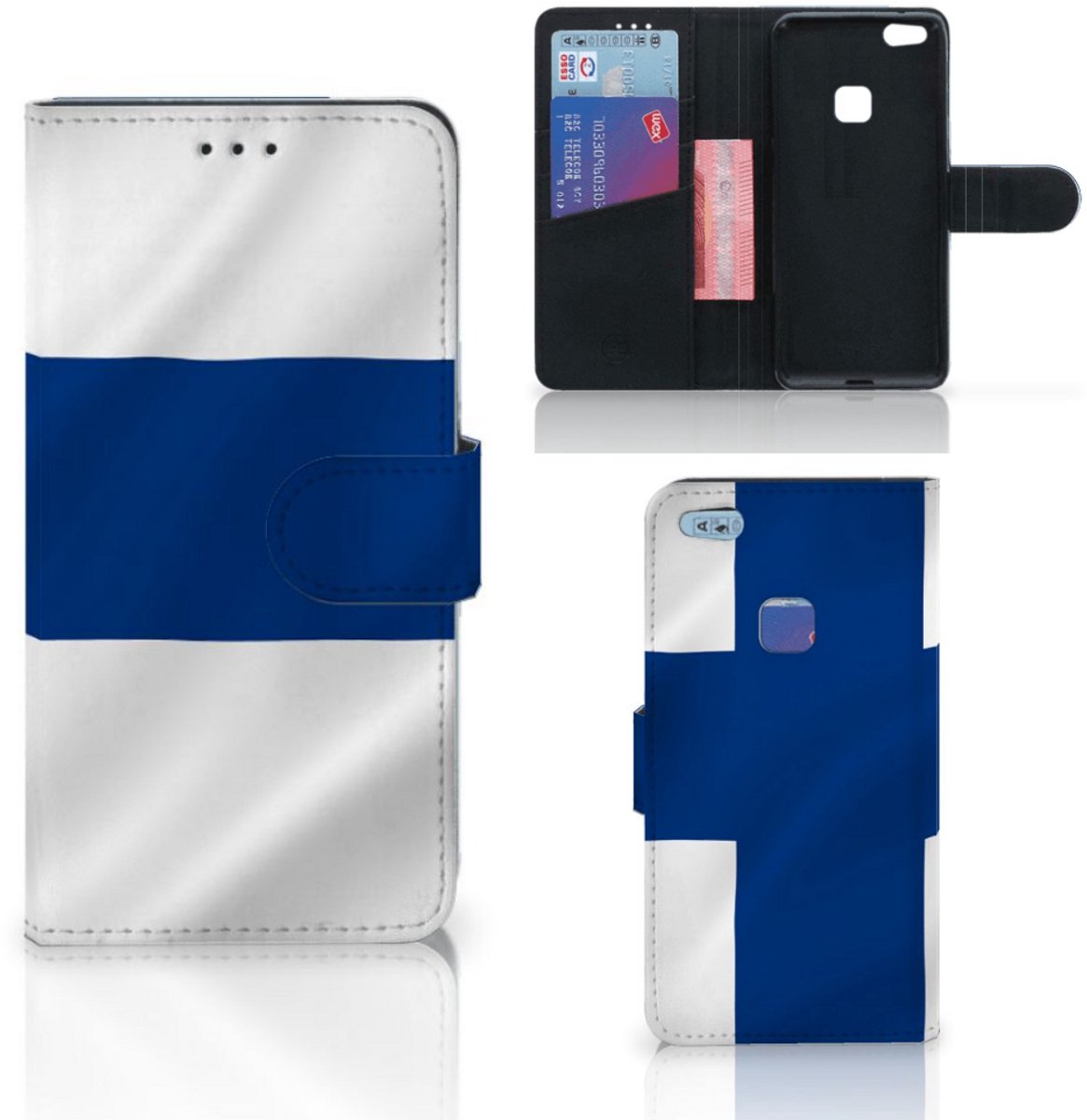 Huawei P10 Lite Bookstyle Case Finland