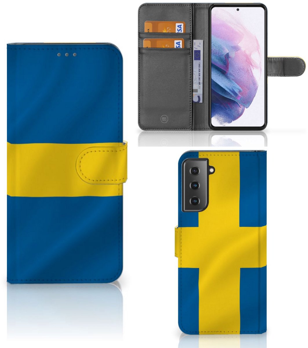 Samsung Galaxy S21 Plus Bookstyle Case Zweden