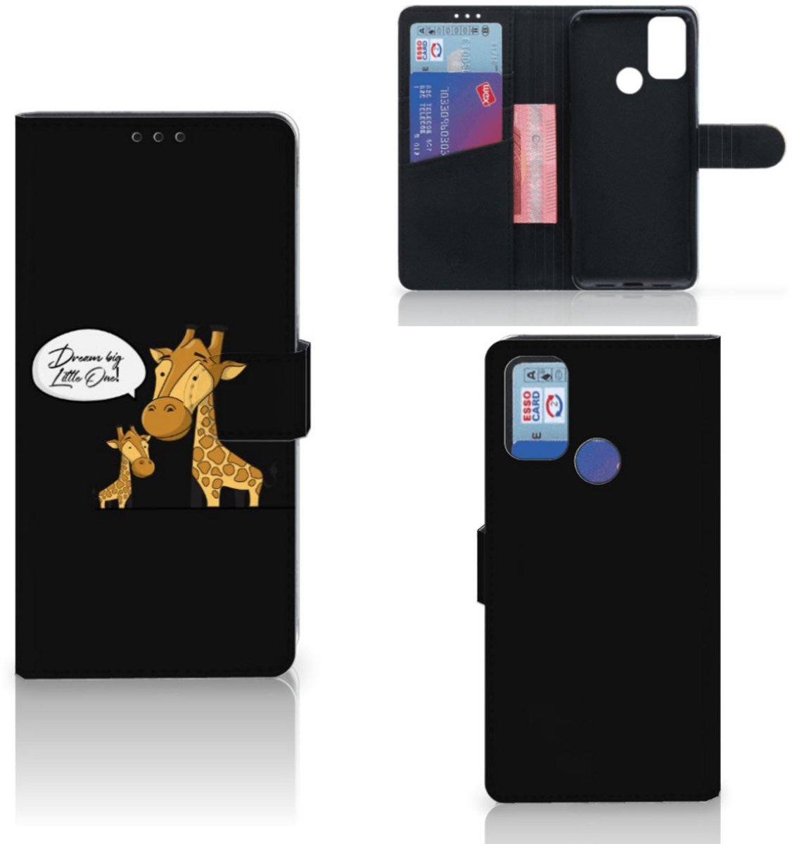 Alcatel 1S (2021) Leuk Hoesje Giraffe