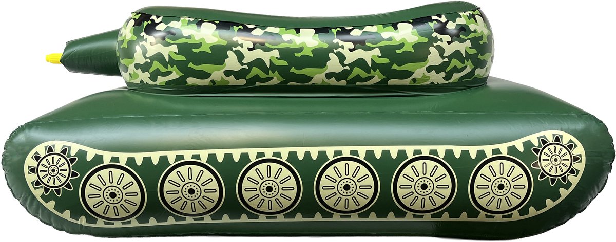ZwemcoPool Opblaasbare Tank - Waterspelletje Zwembad - Met waterkanon - 155 x 112 x 61 cm – foto 2