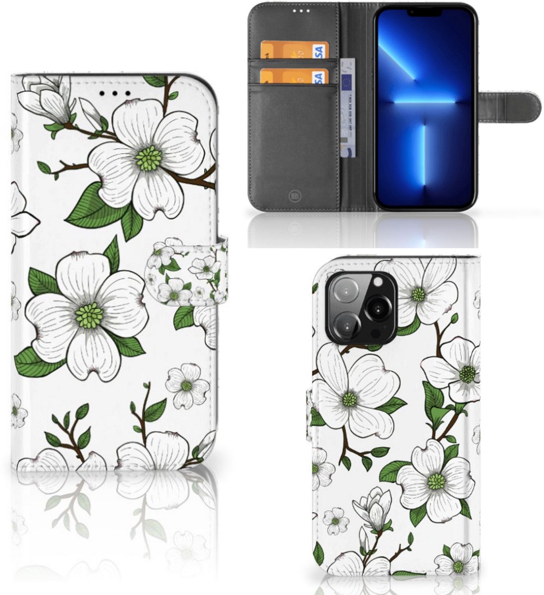 iPhone 13 Pro Max Hoesje Dogwood Flowers
