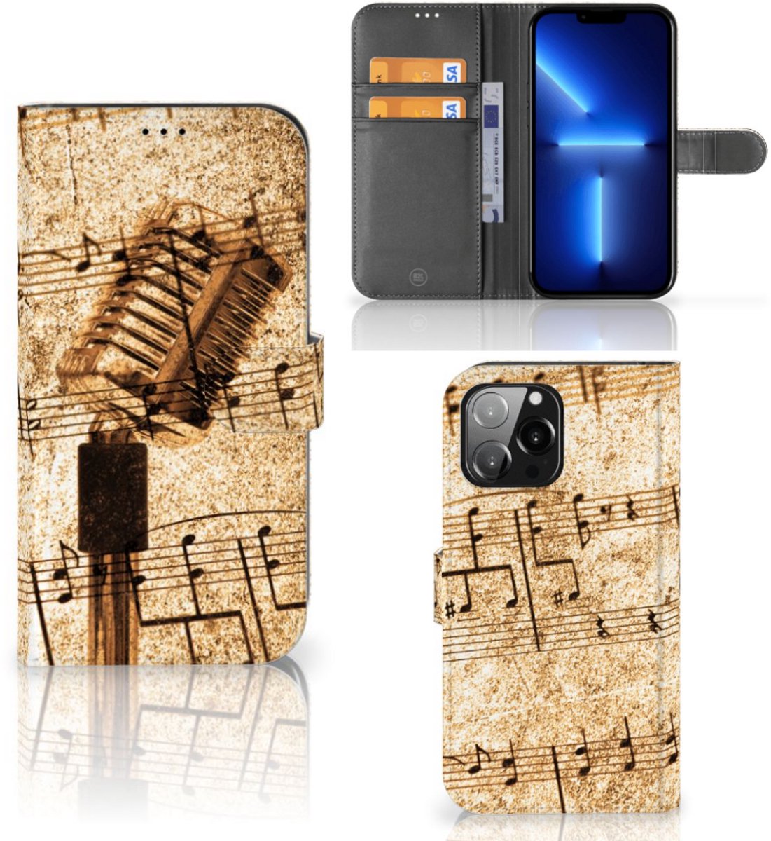 iPhone 13 Pro Max Telefoonhoesje met foto Bladmuziek