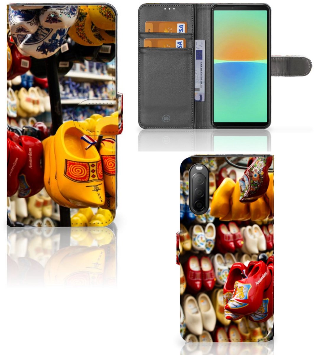 Sony Xperia 10 IV Flip Cover Klompen