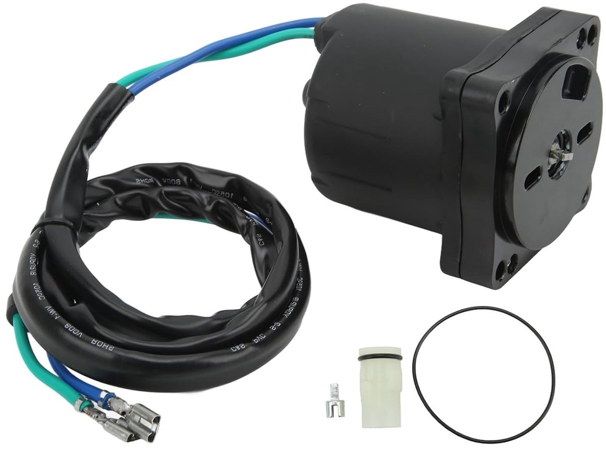 Omkeerbare 12V tilt-trimmotor voor buitenboordmotoren tot 225 pk - Snelle start, roestvrij en betrouwbaar vervangonderdeel