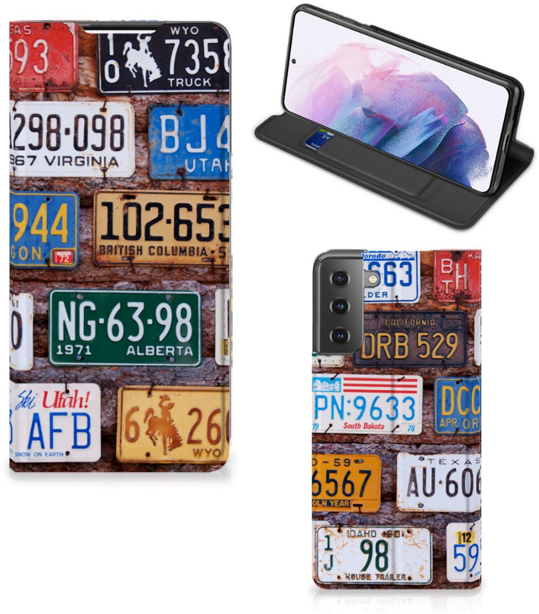 Samsung Galaxy S21 Plus Stand Case Kentekenplaten