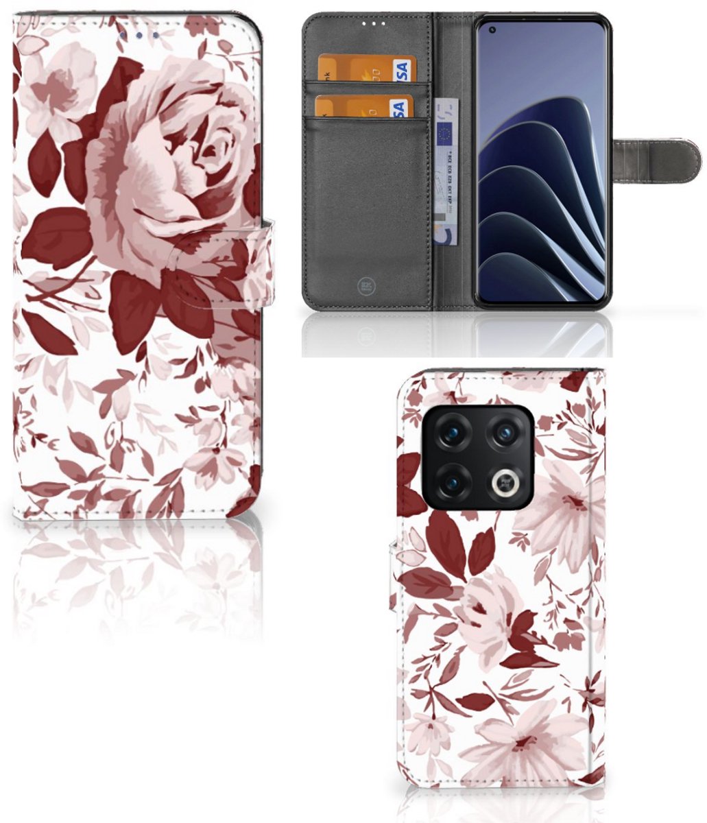 Hoesje OnePlus 10 Pro Watercolor Flowers