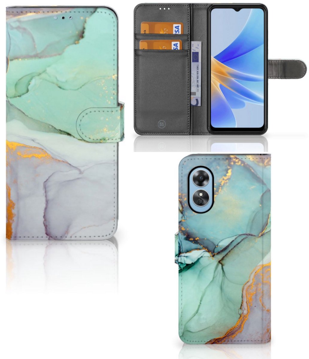 Hoesje voor OPPO A17 Watercolor Mix