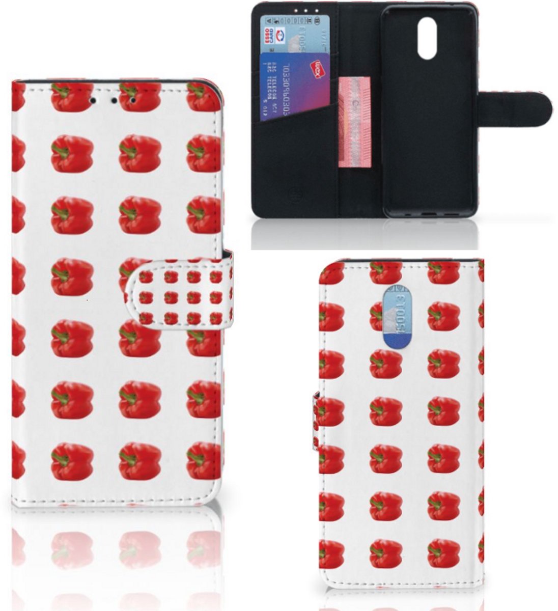 Nokia 2.3 Book Cover Paprika Red