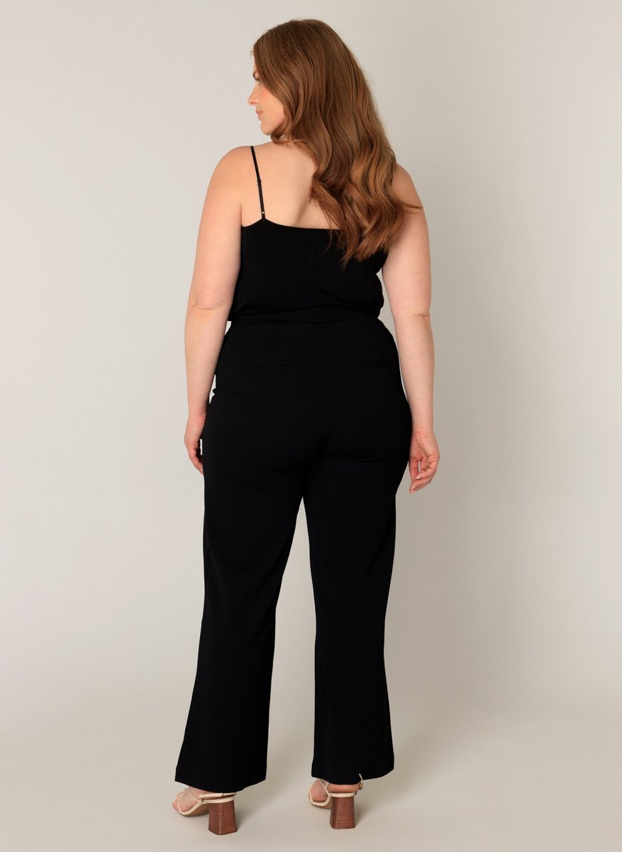 BASE LEVEL CURVY Arah Broek - Black - maat W2(50) / L32