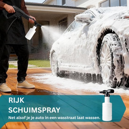 White-Label® Hogedrukreiniger - Hogedrukspuit - Terrasreiniger van Merkloos	 — afbeelding 4