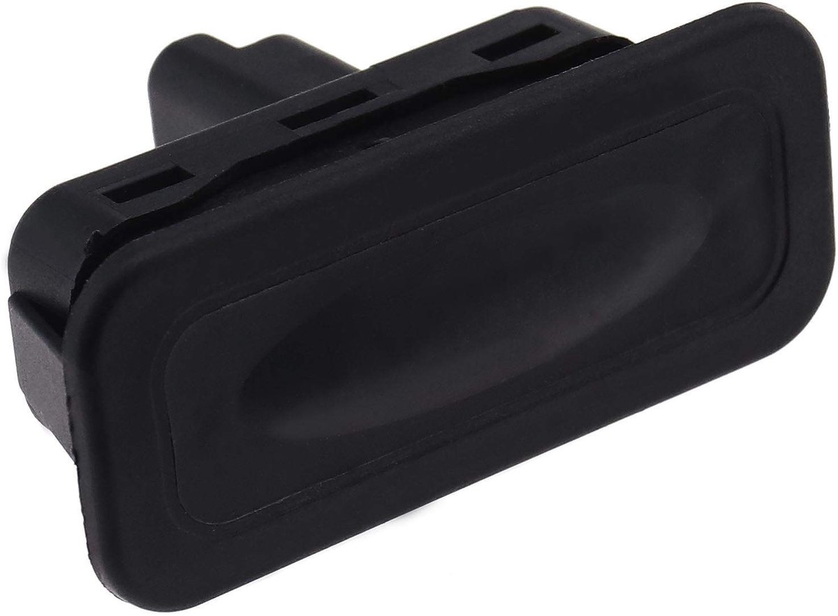 Dailygoods - Auto Boot Release Schakelaar - Vervangingsschakelaar - Zwart - Achterklep Schakelaar - Geschikt voor Renault - 8200076256