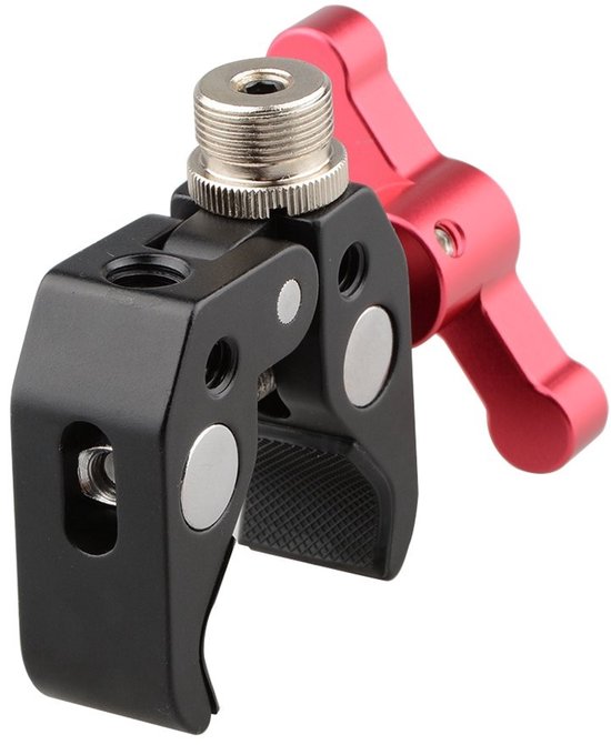 Zeynomax - Super Clamp Crab Pliers Clip - T-handvat - Professionele bevestiging - Zwart - Geschikt voor camera accessoires - Ideaal voor montage - V.. — afbeelding 3