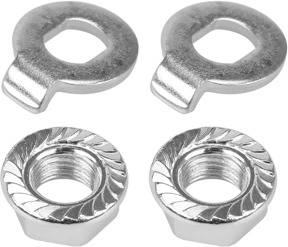 Elzusha - Rollerwielmotor - Scooterwielmotor - Vaste boutenschroeven voor elektrische scooters - Achterwiel - Compatibel met Xiaomi M365 - 4 stuks