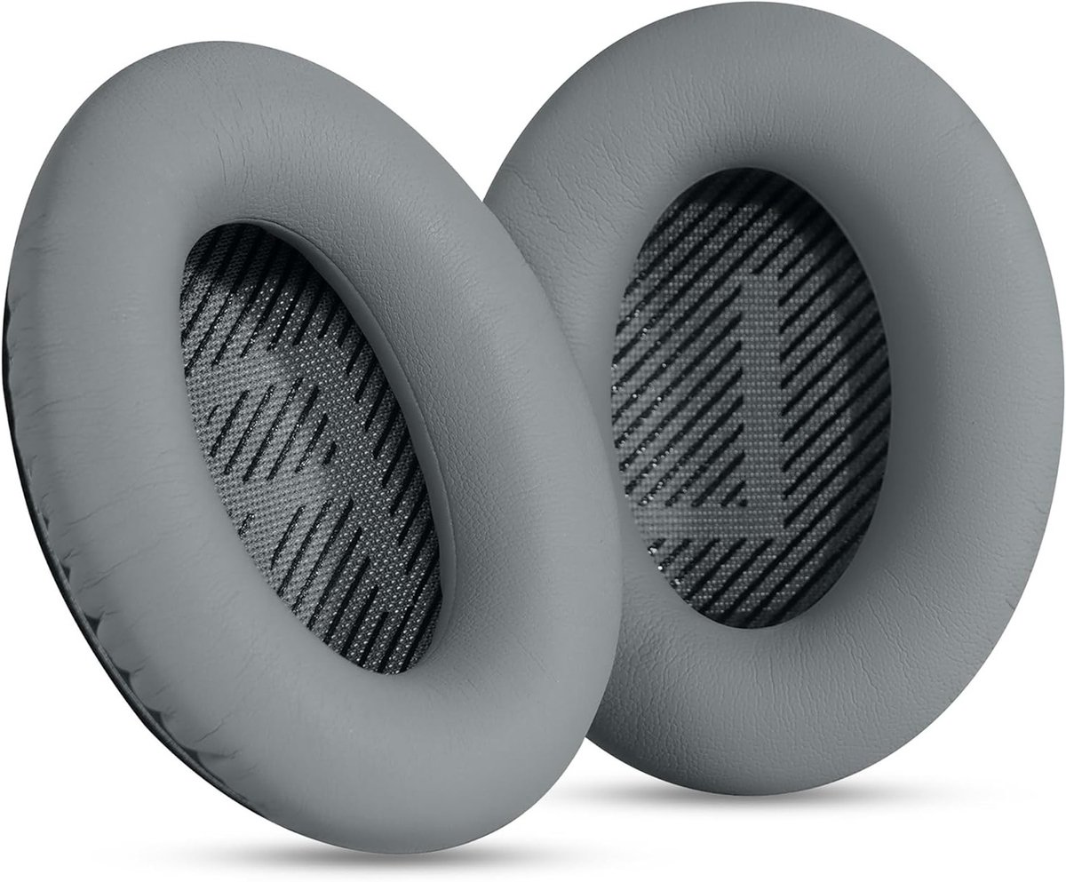Comfortabele Vervangende Oorkussens voor Over-Ear Hoofdtelefoons, Geschikt voor QC35 en QC35 II, Gemaakt van Hoogwaardige Kunstlederen Materialen